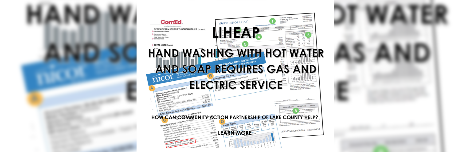 Hand Washing with Hot Water and Soap Requires Gas and Electric Service